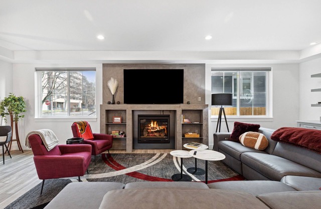 New and sophisticated home in the University District with spectacular views of the "M".
