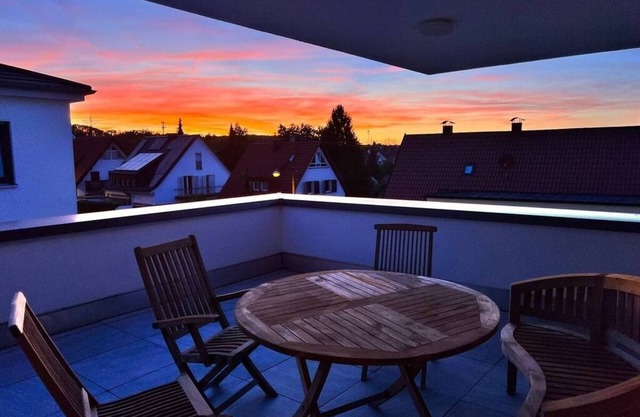 New baroque penthouse blue