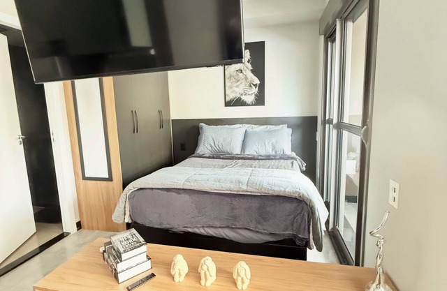 New and equipped studio | Close to the subway, ideal for couples and executives