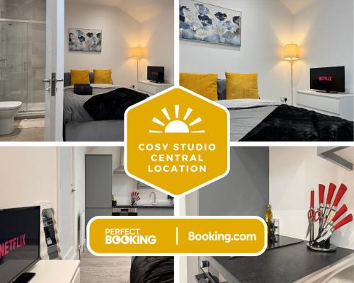 New! Bright, Cosy & Central With Skylight & Smart TV