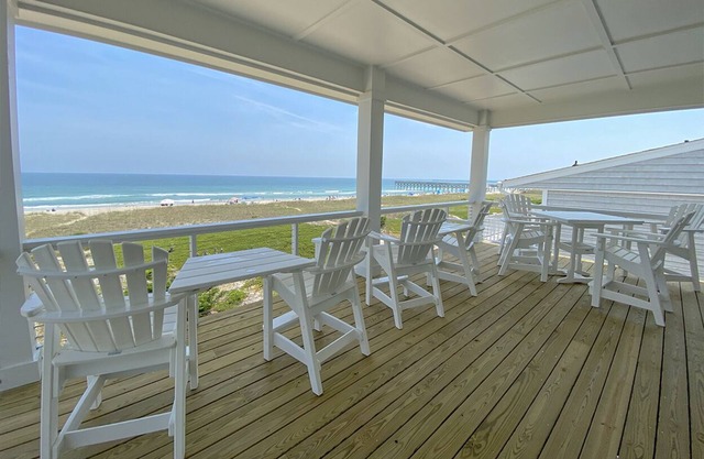 New Construction, Oceanfront Duplex. Top level 4BR/3.5BA with private elevator.