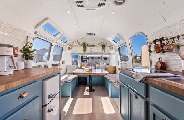 Appartement-Douche-Desert Dream Airstream