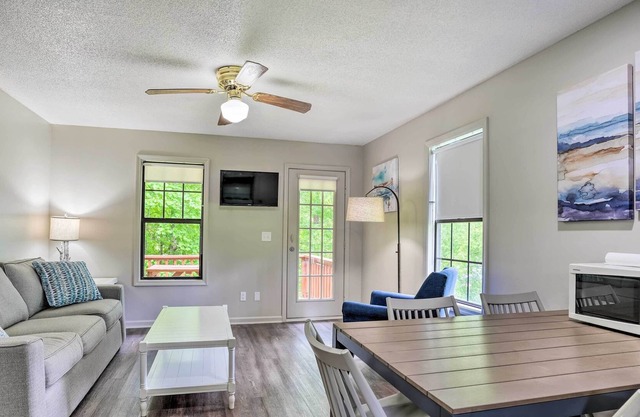 NEW! Dog-Friendly Lakefront Cabin w/ Deck Dining!