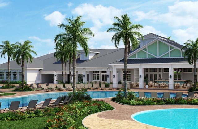 New executive home 4 bed & 3 bath with private pool in gated community.