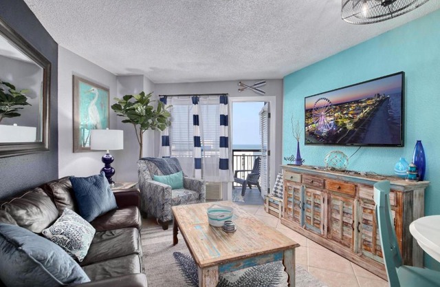 New farmhouse coastal ocean front condo!