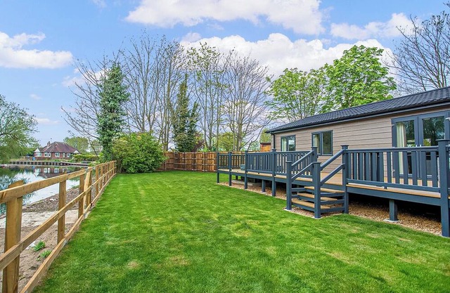 New in 2019 three bedroomed lodge.