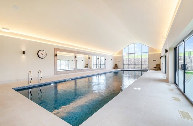 New in 2022. Luxurious and contemporary lodge with stunning countryside views.