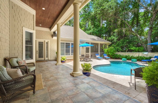 New Listing: Luxurious Home with Pool and Guest House on Kiawah