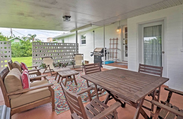 NOUVEAU! Ormond Beach Cottage w / Patio - Marchez jusqu'à l'océan!