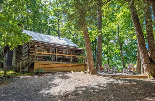 New Rental overlooking the New River - Cozy Cabin Between Boone and West Jefferson