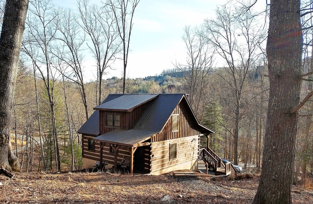 Cabine familiale confortable avec vue sur la nouvelle rivière