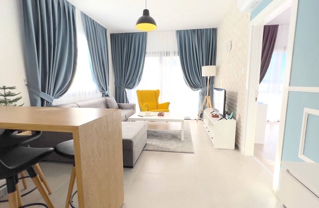 New spacious apartment 1 + 1 luxury class in the best beach complex