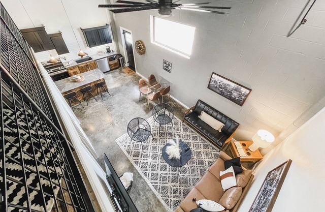 NEW! The Lofts - Industrial/modern loft within walking distance to downtown!