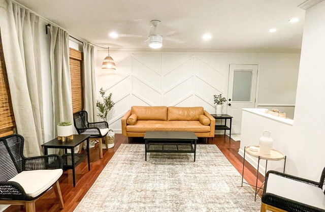 NEW to VRBO stylish home near the lake and pet friendly
