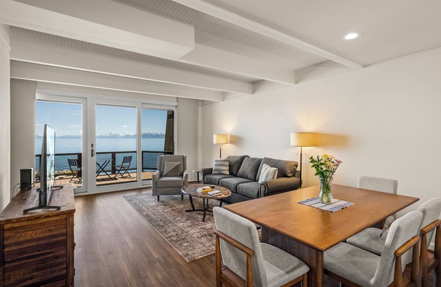 Newley remodeled, two story, two-bedroom condo nothing but Views of Lake Tahoe!