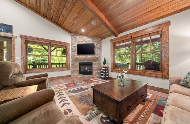 Brand New LUXURY Cabin Resort ** à prix réduit ** - 13 km du centre-ville d'Asheville!