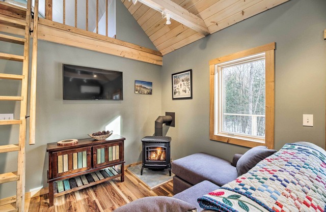 NOUVEAU! Cabine nouvellement construite - 16 Mi à Stowe Mtn Resort