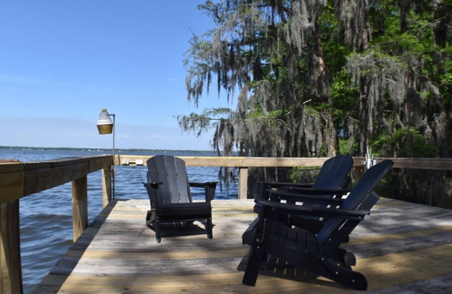 Remodeled lakeside home