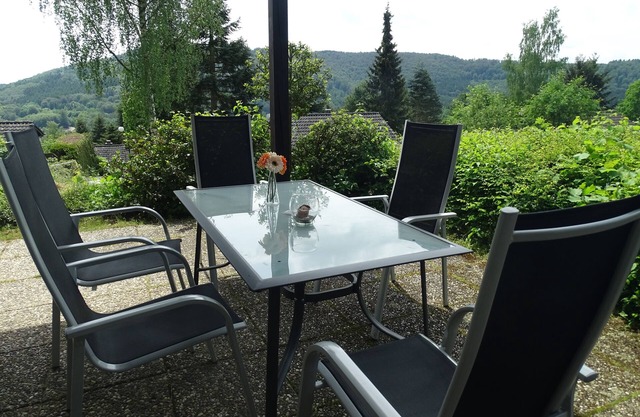 Chalet, récemment rénové, avec de supers équipements entre la forêt et le lac.