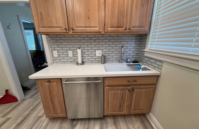 Newly renovated 3 bedroom home with 1 full bathroom