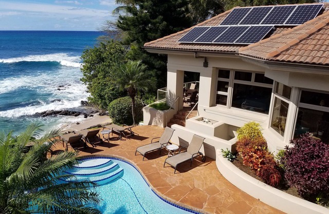 Superbe domaine en bord de mer avec piscine et spa