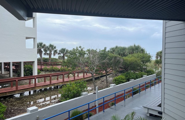 Newly Updated 2-bedroom 2-bath condo. JustSteps from the Beach.