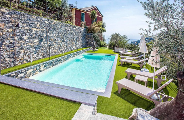 Belle maison à Recco avec vue sur la.