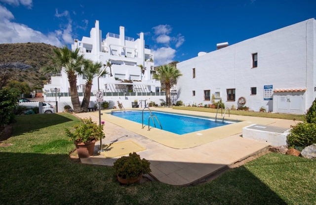Appartement pour 4 personnes avec une excellente vue sur la mer à Mojacar