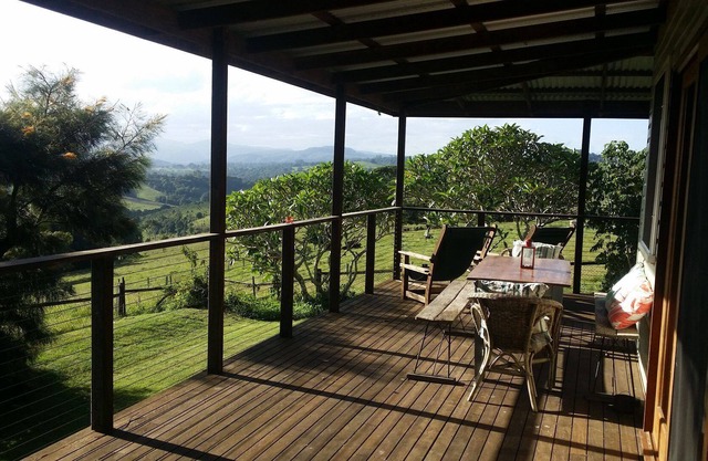Nightcap Cottage - vue magnifique sur les terres agricoles aux collines