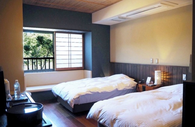 Nonsmoking Barrierfree twin room 2 meals | Kuroshio / Shimanto Kōchi