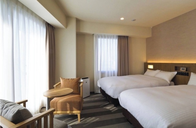 Nonsmoking Deluxe Room Twin No breakfast Accommodation plan/Yokohama Kanagawa