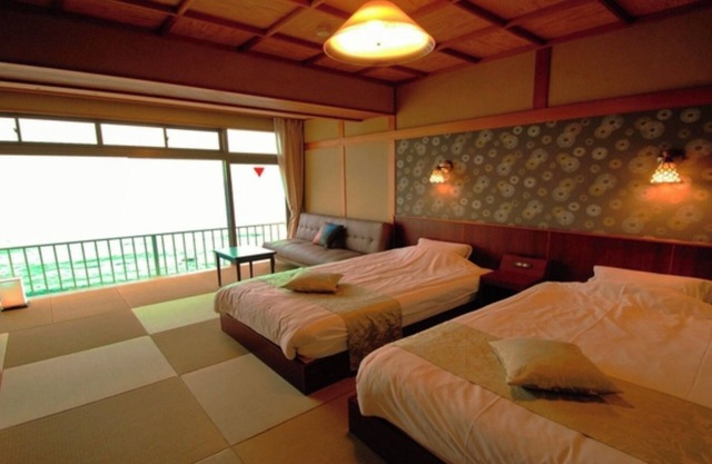 Nonsmoking Ocean View Twin Room Room only / Kamogun Shizuoka
