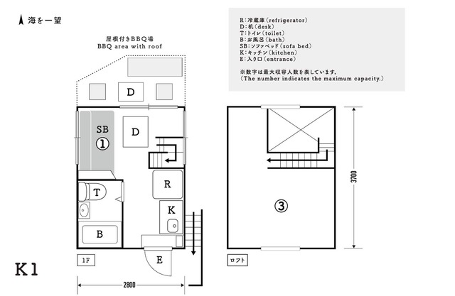 Nonsmoking Tiny log house for 2 people with lo / Kamo-gun Shizuoka