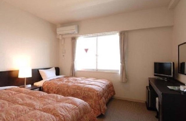 Nonsmoking twin room Free breakfast and LAN c / Tahara Aichi