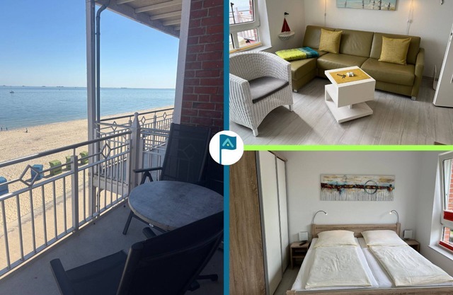 Nordland Appartments - Apartment Pellworm - Directly by the sea, you can't get any closer!