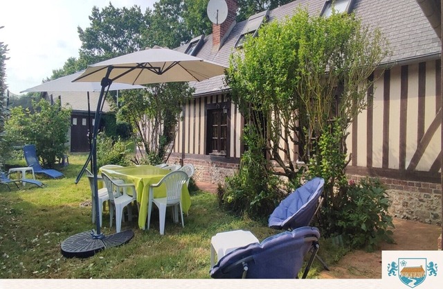 Normandy farmhouse "Les Glacières" - family home 25 mn from the sea - 8 pers