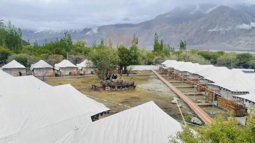 Nubra Ethnic Camp , Hunder