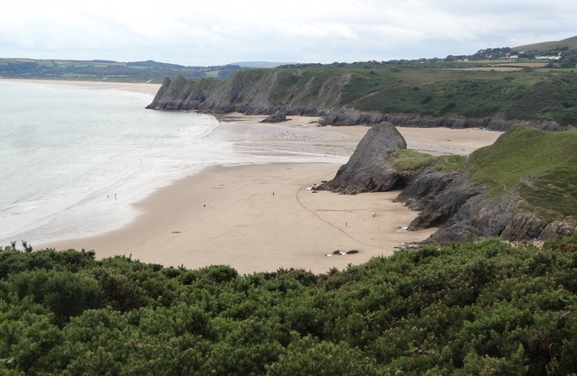 Propriété pour les familles et les chiens, à proximité de promenades dans les falaises et d'une belle plage de sable