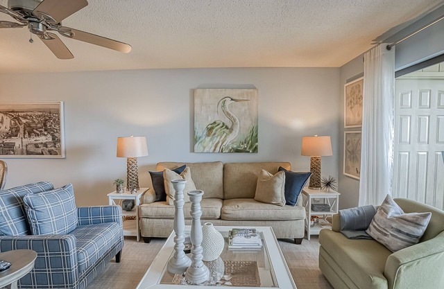 Ocean Bliss Cottage! Beach Club Villa with Canal Views - Short walk to Beach