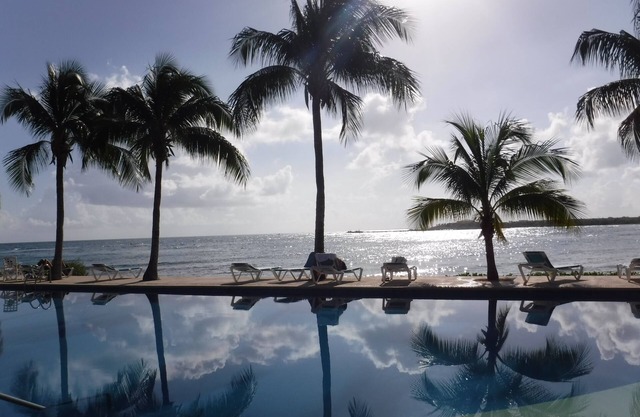Face à la mer, 2 CAC, condo au rez de chaussée hiver 2019 Super endroit!