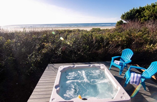 Ocean Front Home sur une plage de sable près de Yachats! Dog Friendly! NUIT GRATUITE!