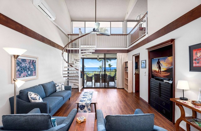🏖️Ocean & Golf Course Views | 2 Bdrm with Loft | AC | vrKCV