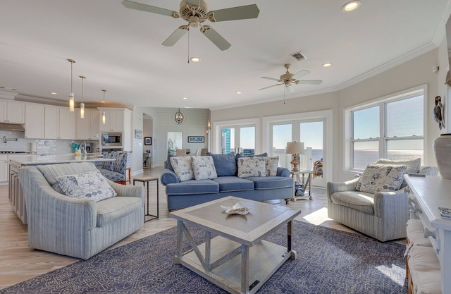 Ocean Springs 'Magnolia Beach House' sur la plage Pvt!