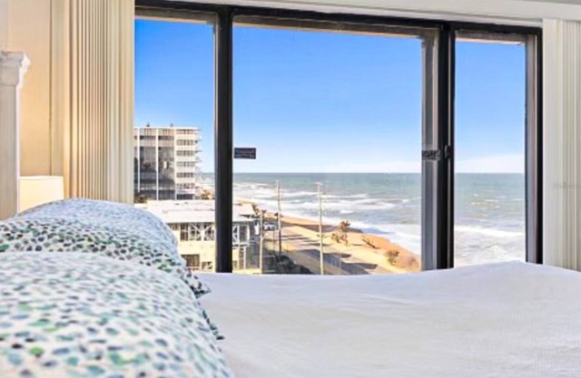 Ocean-view condo with balcony, pool, tennis, & shuffleboard - near beach/golf