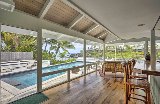 Ocean-view Kailua-kona Escape w/ Private Pool!