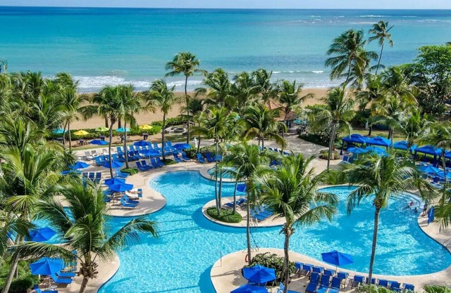 Ocean view studio in tropical Puerto Rico to welcome in 2025