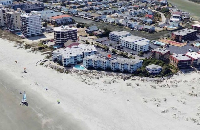 Ocean view Villas in Cherry Grove, Gated, Ground unit J1 in perfect location ❤️
