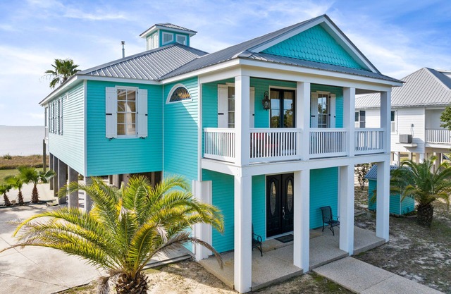 Sandhill Beachhouse - 10 personnes, plage naturelle privée - Ocean Springs / Biloxi Are