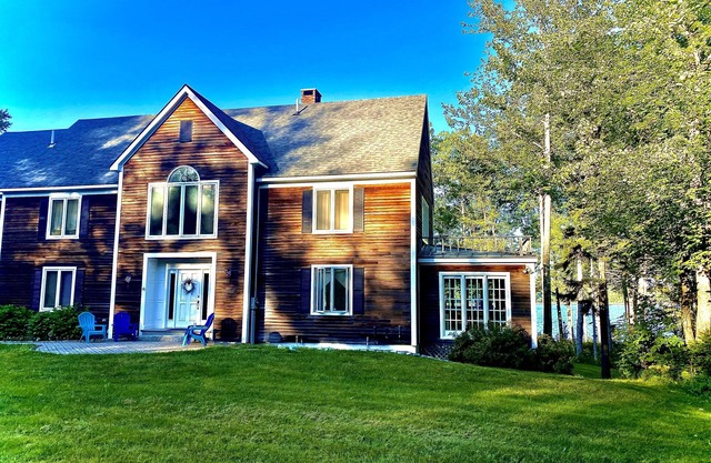 Oceanfront 5500 Sf Accueil W / 5 acres et plage privée-Newbury Neck Peninsula