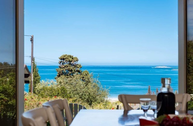 Vue sur l'océan dans le luxe entoure
